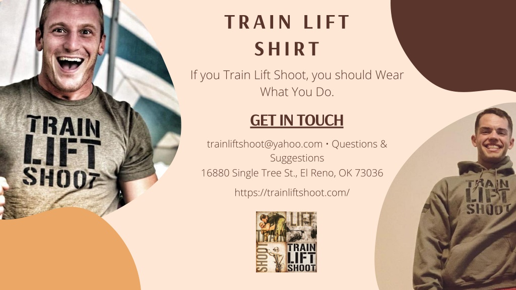 train lift shoot shirt