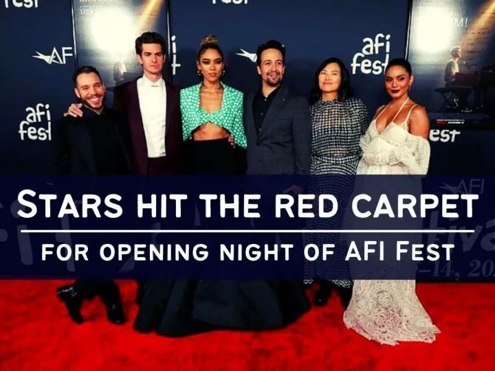 stars hit the red carpet for opening night of afi fest n.