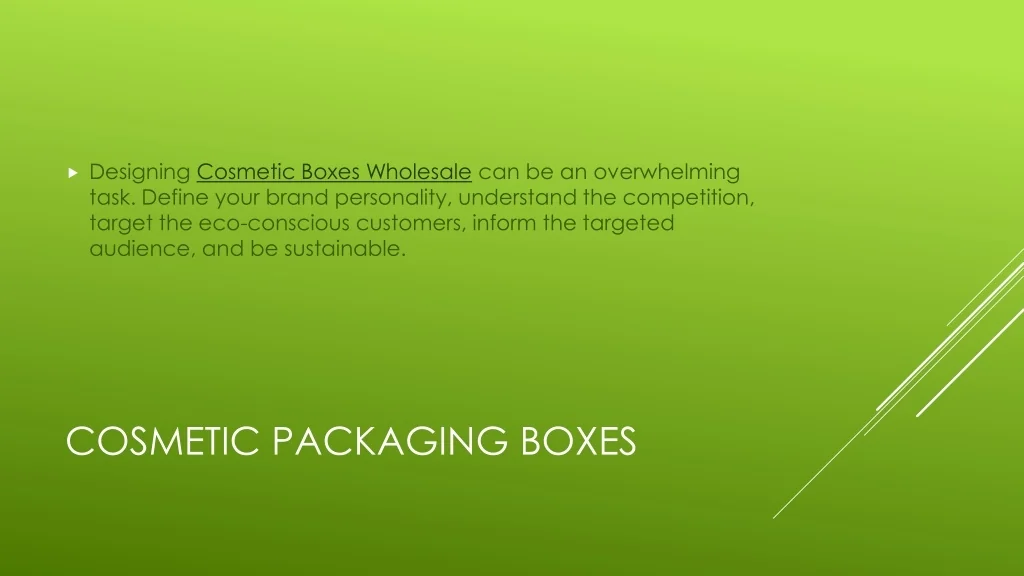 PPT - Cosmetic Boxes Wholesale PowerPoint Presentation, free download ...