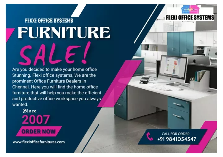 PPT Office Furniture Dealers In Chennai Flexi Office Systems