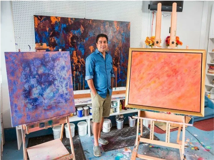 PPT Best Selling Contemporary Art PowerPoint Presentation, free