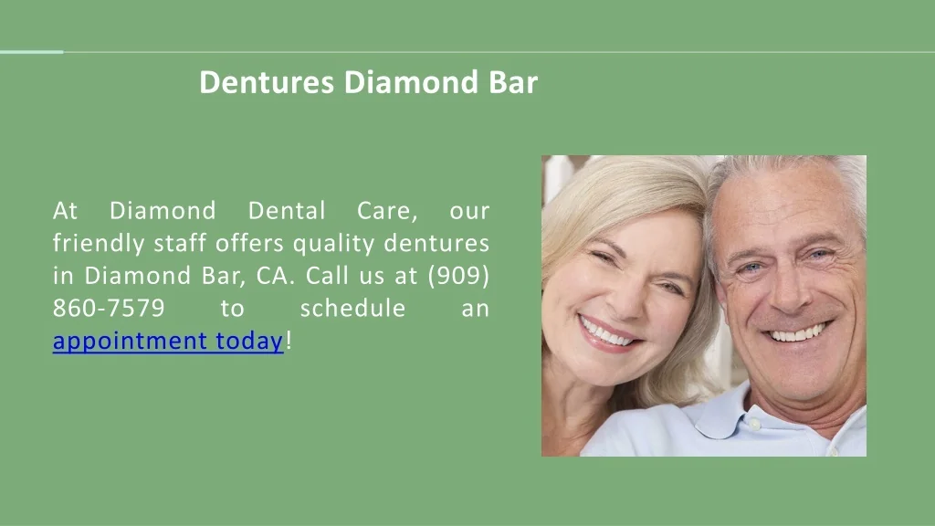 PPT Diamond Bar Dentist PowerPoint Presentation, free download ID