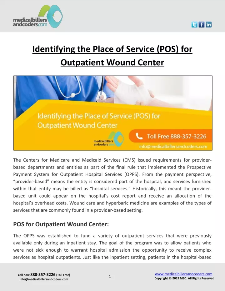 ppt-identifying-the-place-of-service-pos-for-outpatient-wound