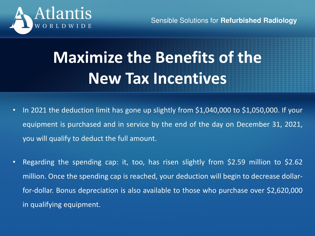 ppt-2021-tax-incentives-for-medical-imaging-equipment-powerpoint