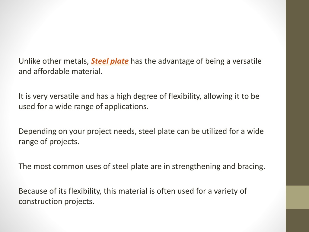 PPT - The Advantages And Disadvantages Of Steel Plate Construction ...