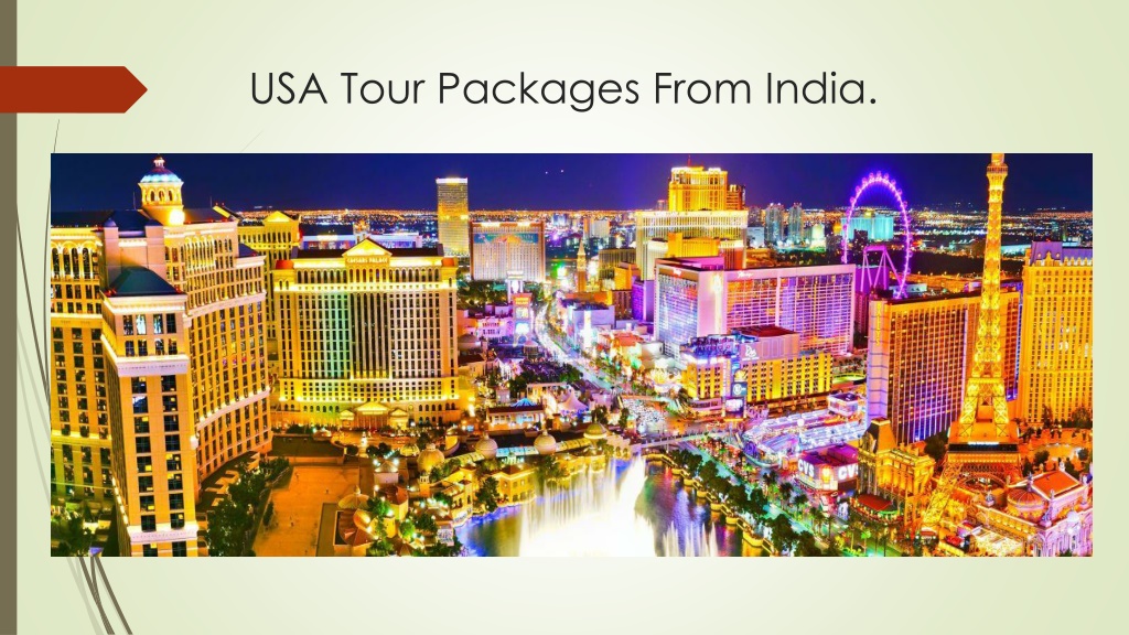 usa tour packages from chennai