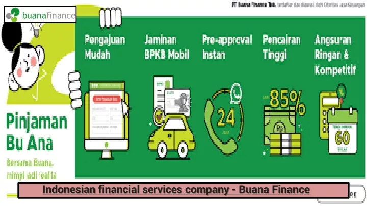 PPT - Indonesian financial services company - Buana Finance PowerPoint ...