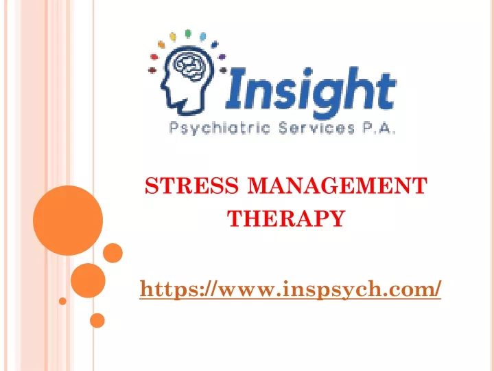 PPT - Stress Management Therapy \u0026 Techniques Services Florida -Inspsych ...