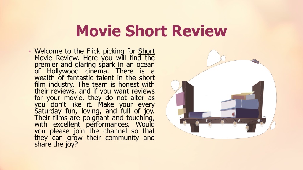 what is a short movie review