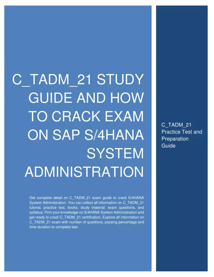 C-TADM-22 PDF