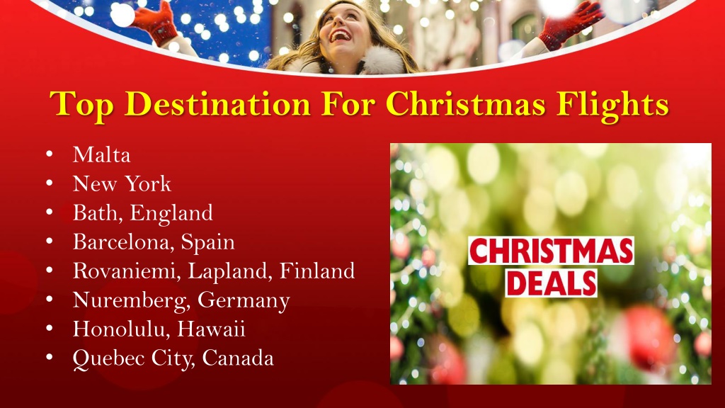 christmas travel offers