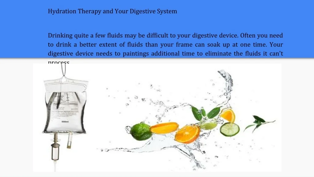 PPT - Five Benefits of IV Hydration Therapy PowerPoint Presentation ...