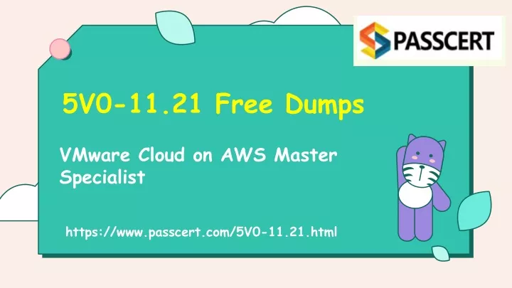 PPT - VMware Cloud on AWS Master Specialist 5V0-11.21 Dumps PowerPoint Sns-Brigh10