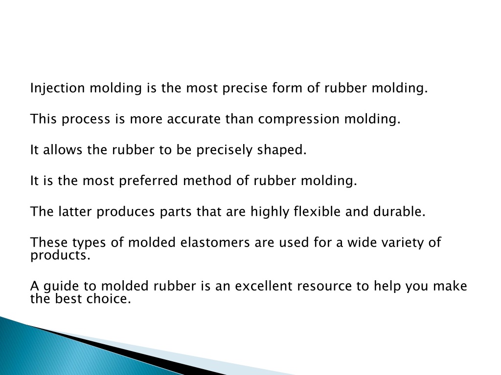 PPT - Molded Rubber and Its Many Uses PowerPoint Presentation, free ...