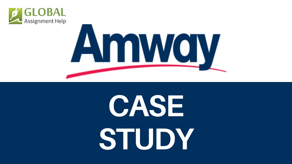 case study of amway company pdf