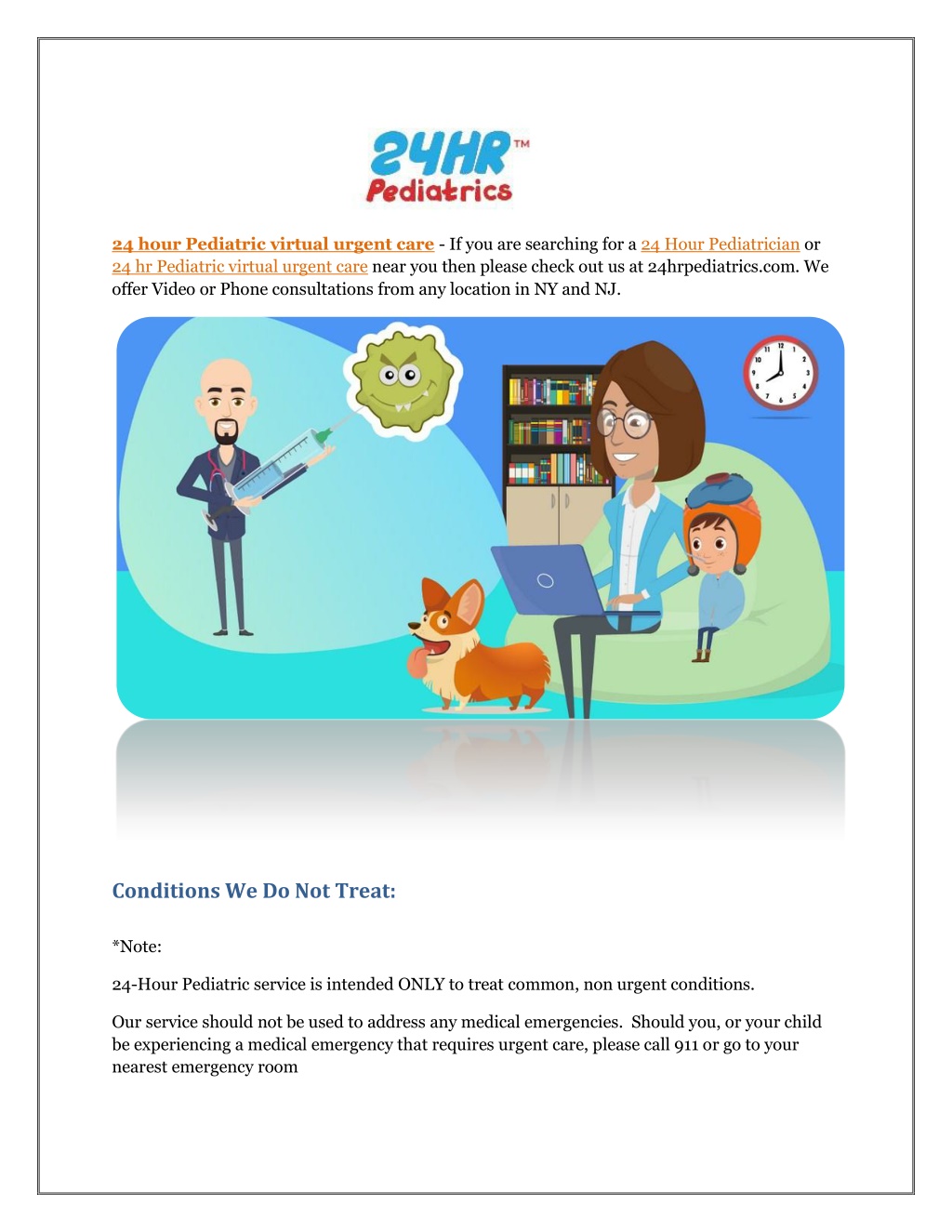 PPT 24 Hour Pediatrician PowerPoint Presentation, free download ID