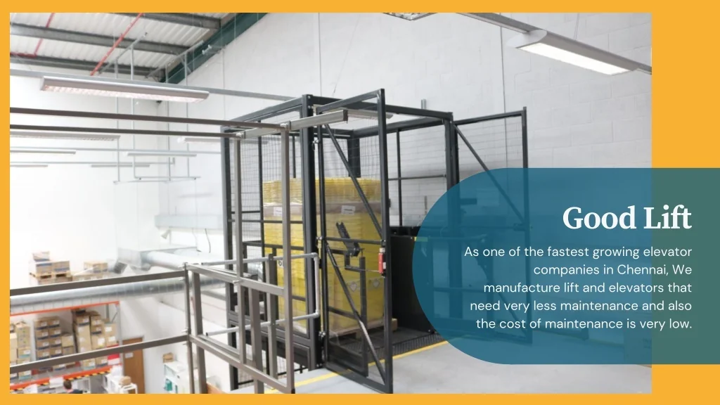 PPT Lift and Elevator Manufacturers in chennai PowerPoint