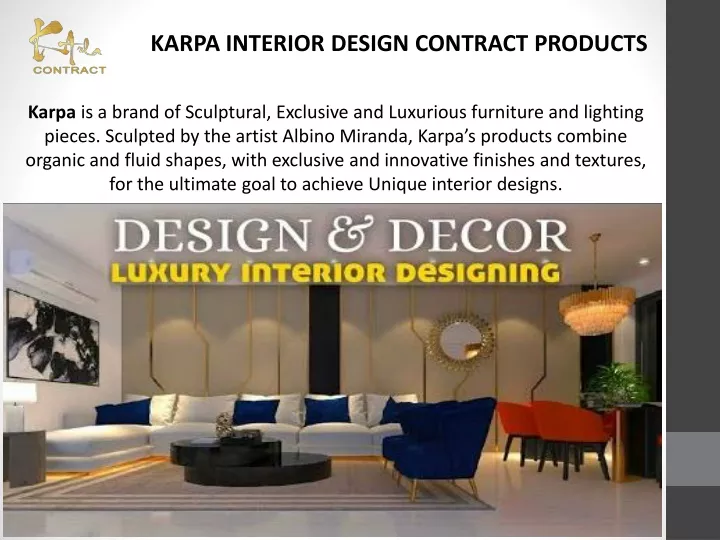 contract for interior design services