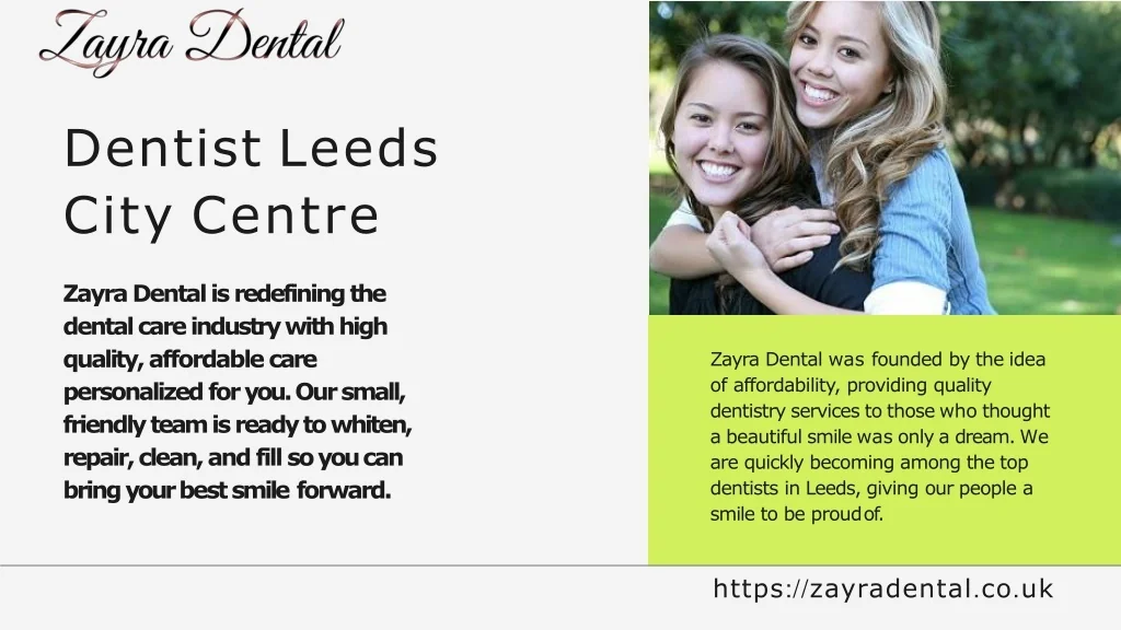 PPT Cosmetic Dentist Leeds PowerPoint Presentation, free download