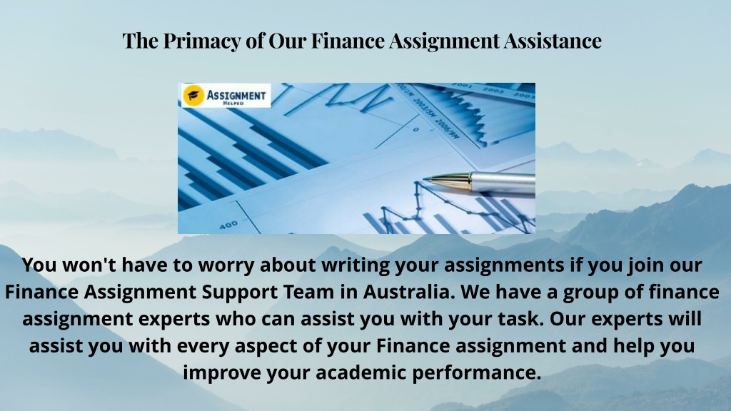 PPT - Finance Assignment Help PowerPoint Presentation, Free Download ...