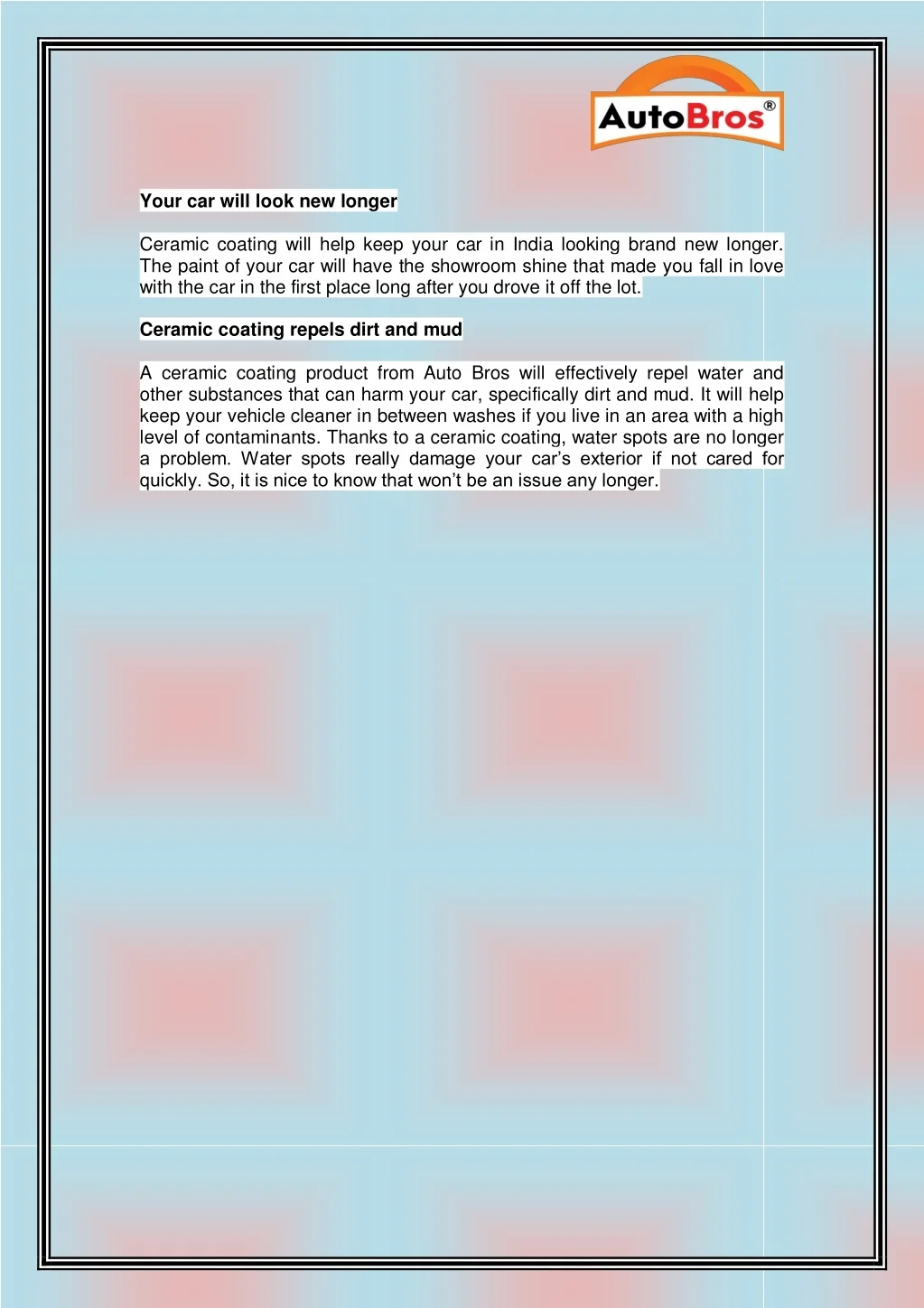 PPT - ceramic coating products in India PowerPoint Presentation, free ...