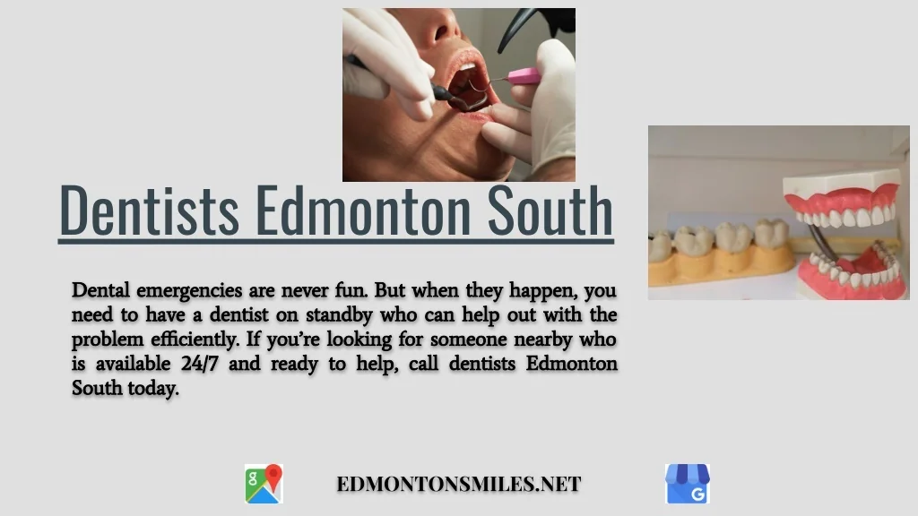 PPT Emergency Dentist in Edmonton PowerPoint Presentation, free