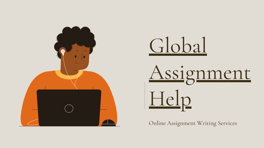 the global assignment