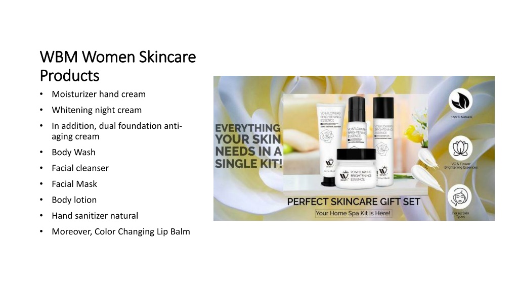 Ppt - Best Natural Women Skincare Products Powerpoint Presentation 