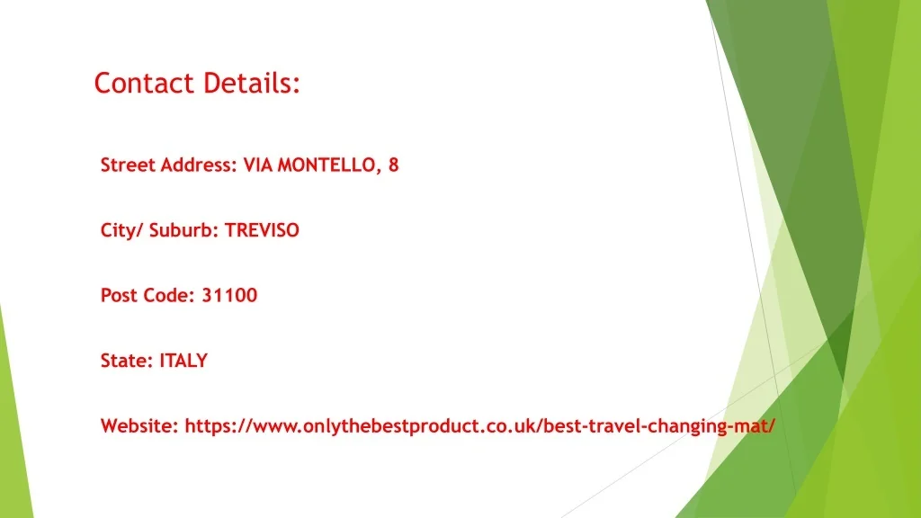 PPT Check Out the Best Travel Changing Mat in the UK PowerPoint