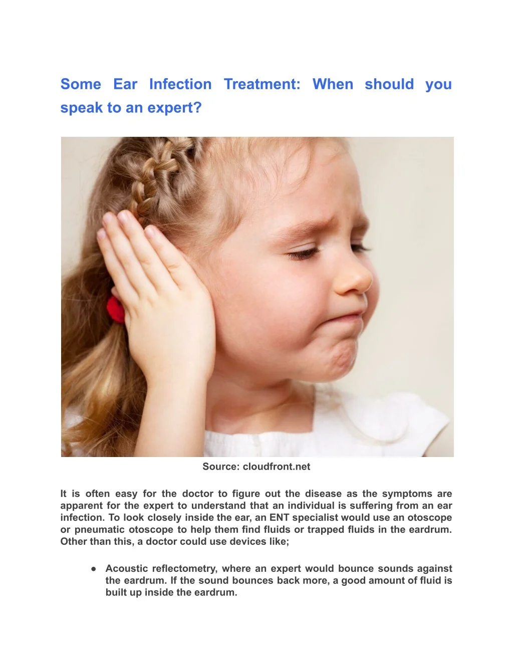 PPT Are Ear Infections Contagious? Symptoms, Causes & Prevention