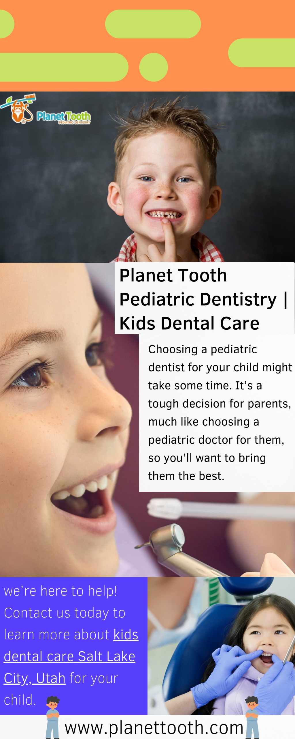 PPT - Planet Tooth Pediatric Dentistry Kids Dental Care PowerPoint