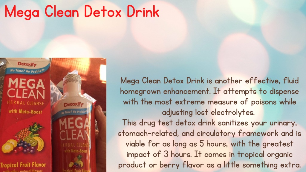 Detox Drinks To Pass Drug Test PPT - Most Effective Detox Drinks For Passing Drug Test Within A Day