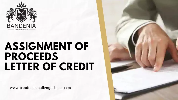 assignment proceeds under letter credit