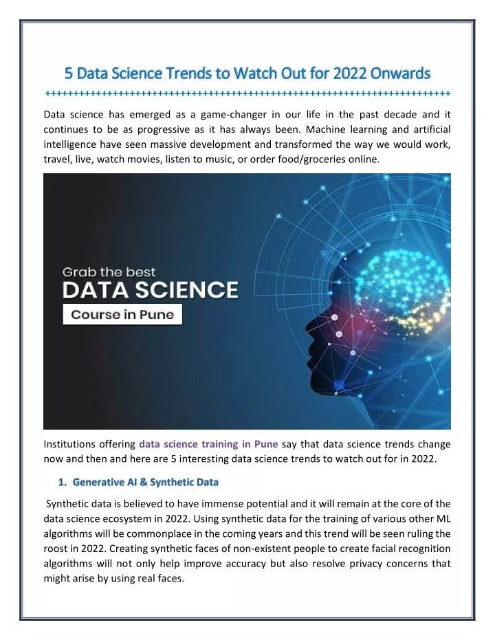 data science research topics 2022