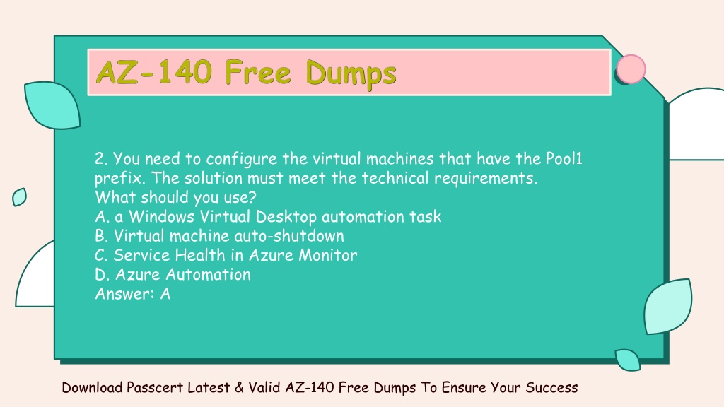 PPT - Download 2021 Free Microsoft Azure AZ-140 Real Dumps PowerPoint Sns-Brigh10