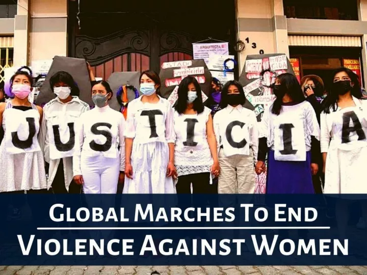 global marches to end violence against women n.