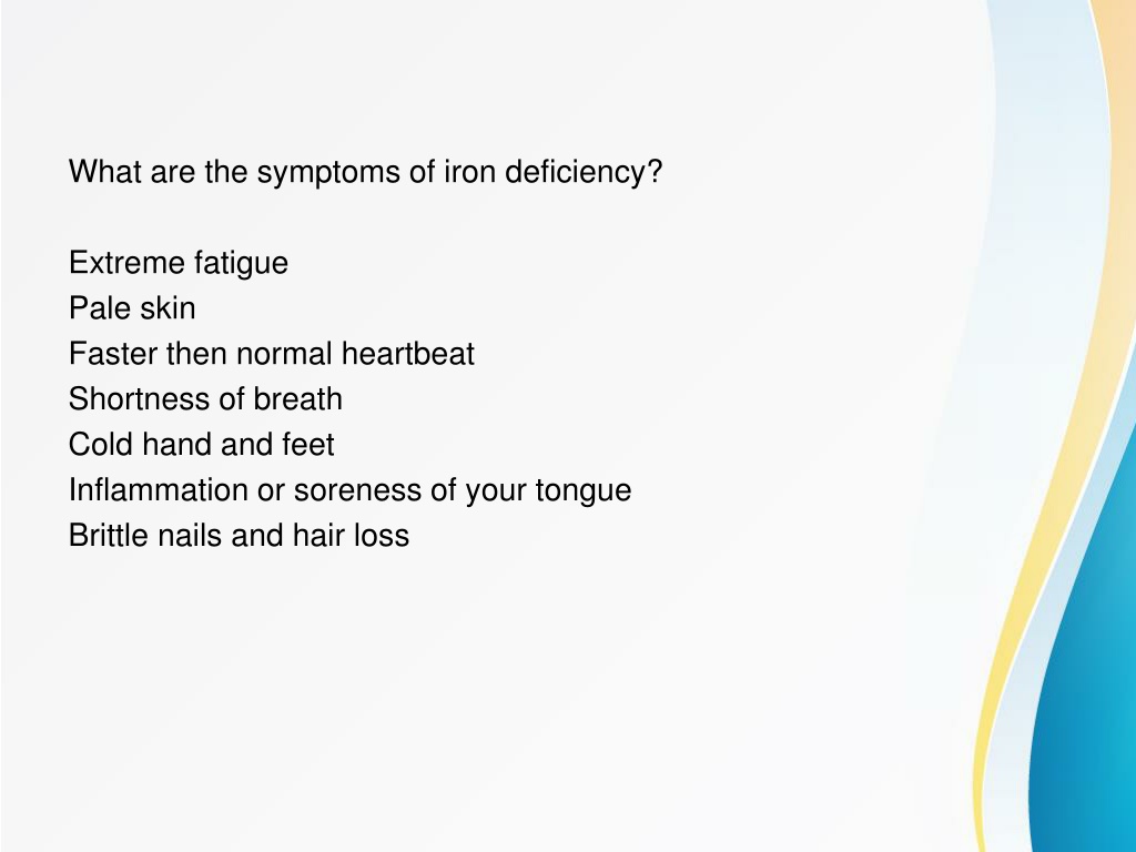 can iron deficiency cause hair loss