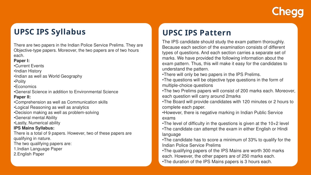 PPT - UPSC IPS PowerPoint Presentation, Free Download - ID:10987623