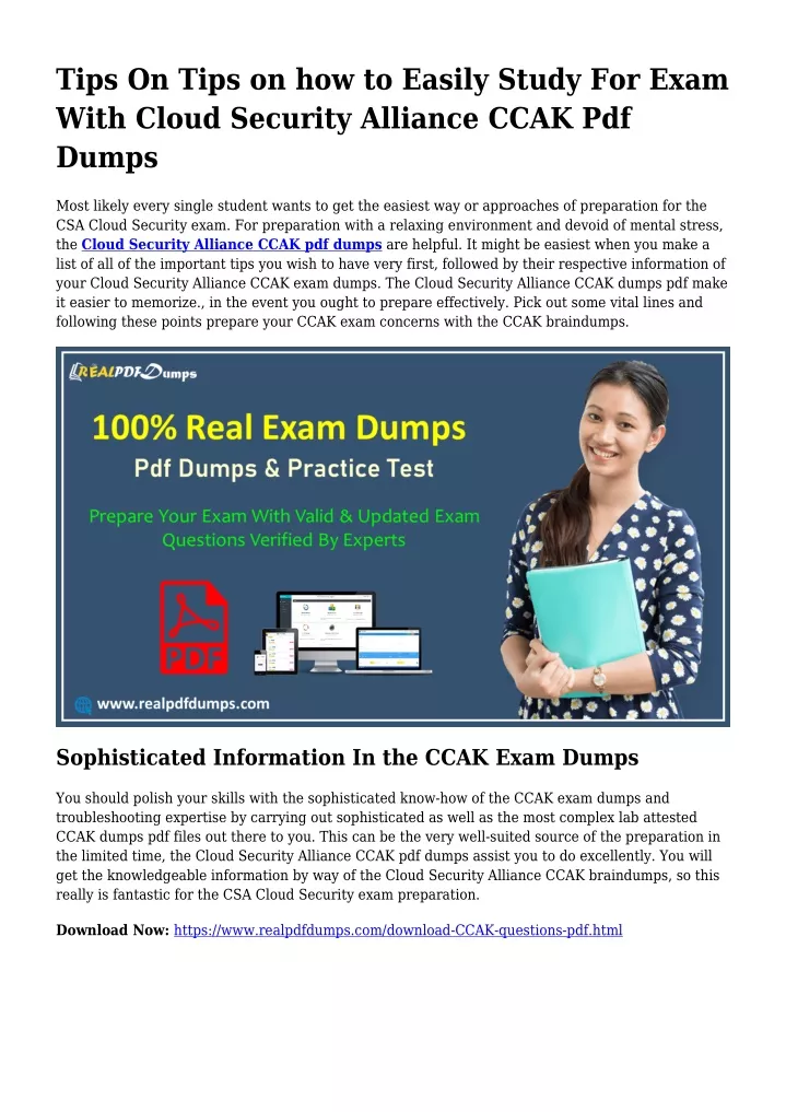 Pdf CCAK Exam Dump