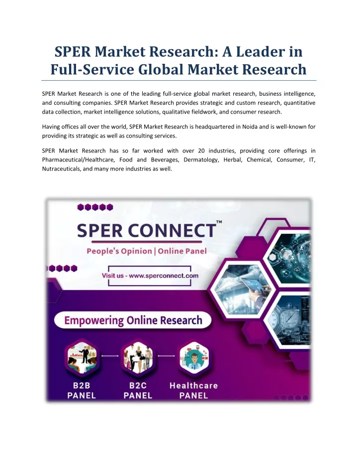 PPT - SPER Market Research PowerPoint Presentation, free download - ID ...