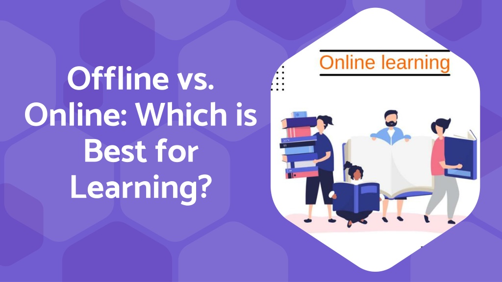 presentation on online vs offline classes