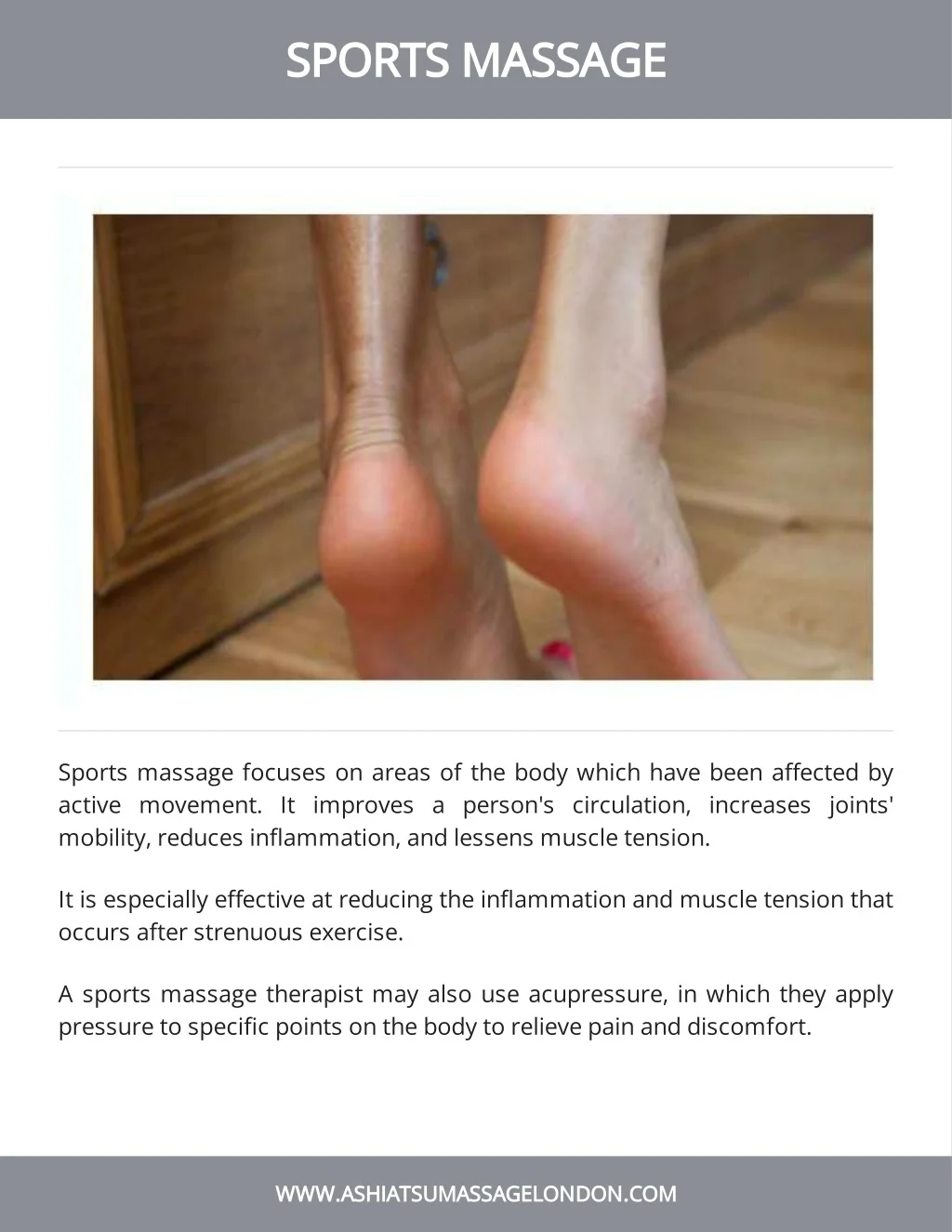 PPT - Sports Massage London PowerPoint Presentation, free download - ID ...