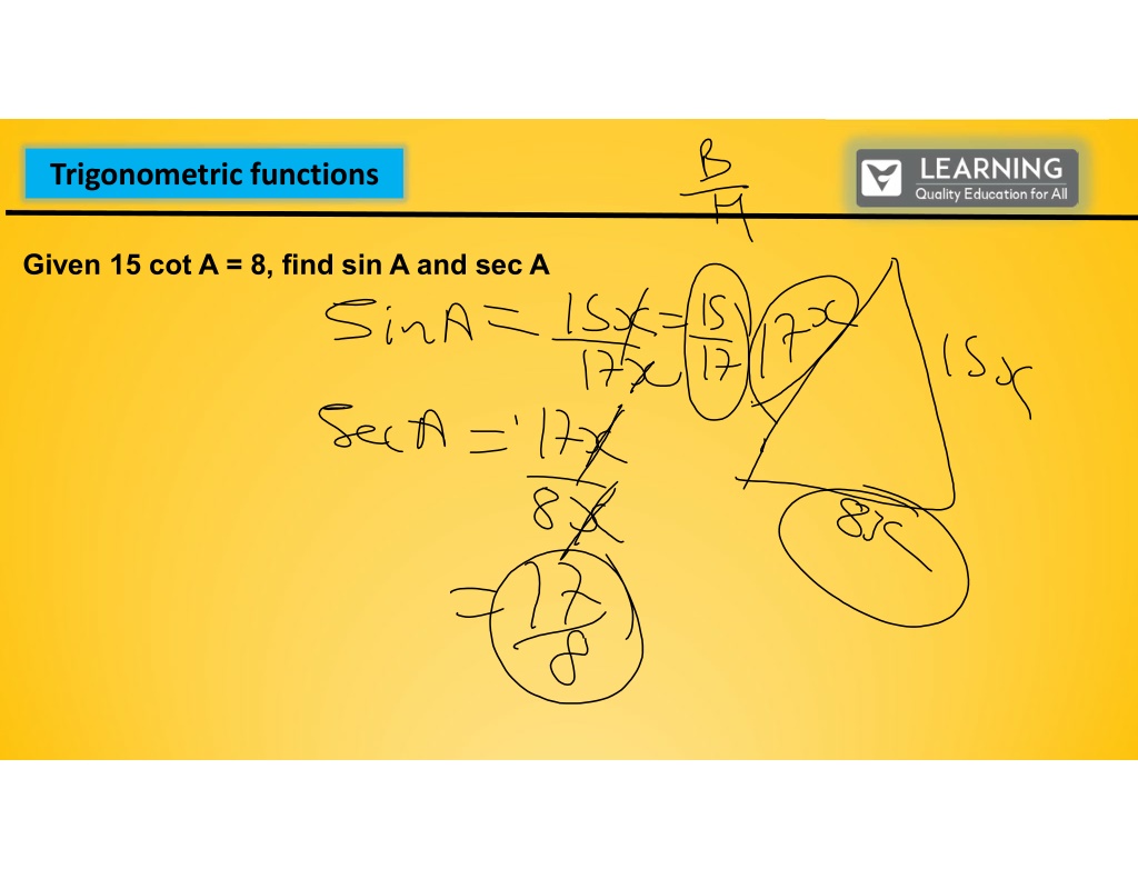 Ppt Trigonometric Functions Powerpoint Presentation Free Download