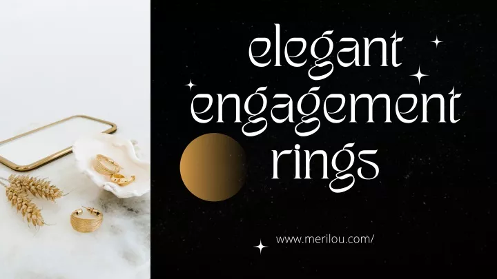 elegant engagement rings n.