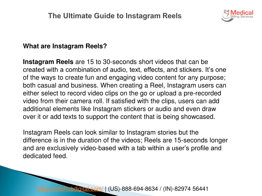 PPT - The Ultimate Guide to Instagram Reels PowerPoint