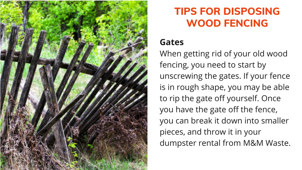 PPT - How To Dispose Wood Fence? PowerPoint Presentation, free download ...