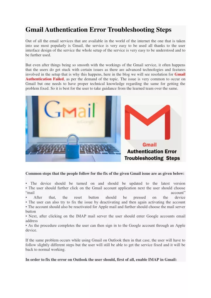 mailbird server authentication failed gmail