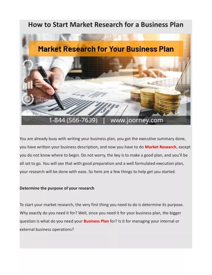 How To Start Market Research