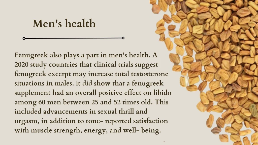 PPT 5 Fenugreek Health Benefits You Should Know PowerPoint