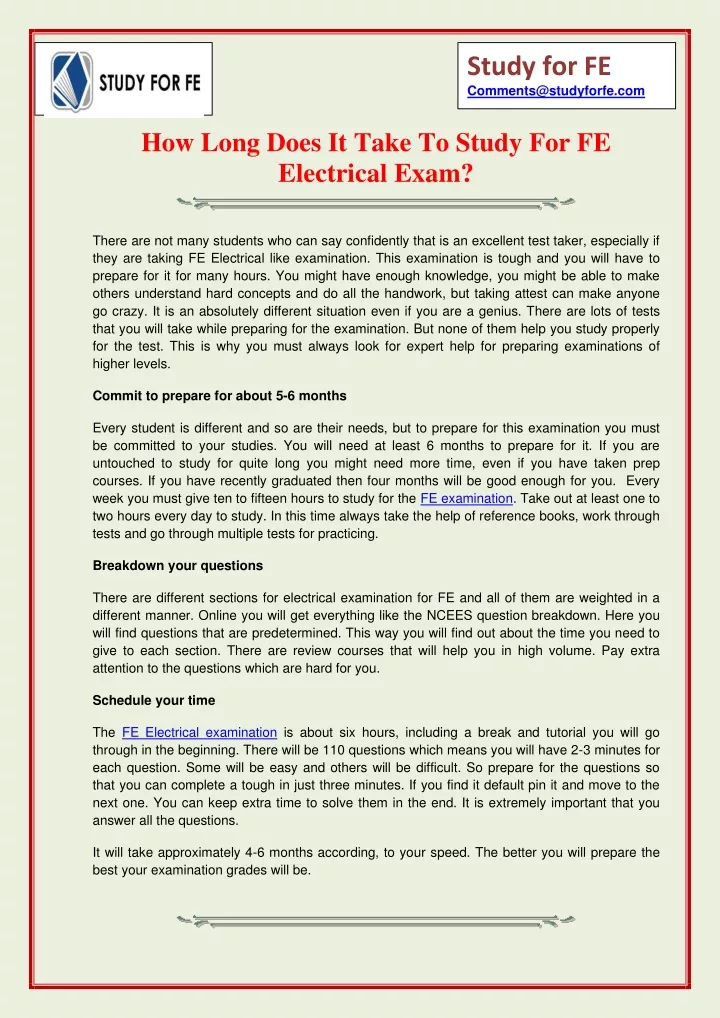 ppt-how-long-does-it-take-to-study-for-fe-electrical-exam-powerpoint